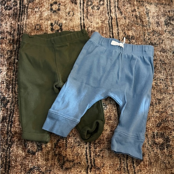 4/$20 Carter’s Blue and Green Pants Set 3 Months - Picture 1 of 1